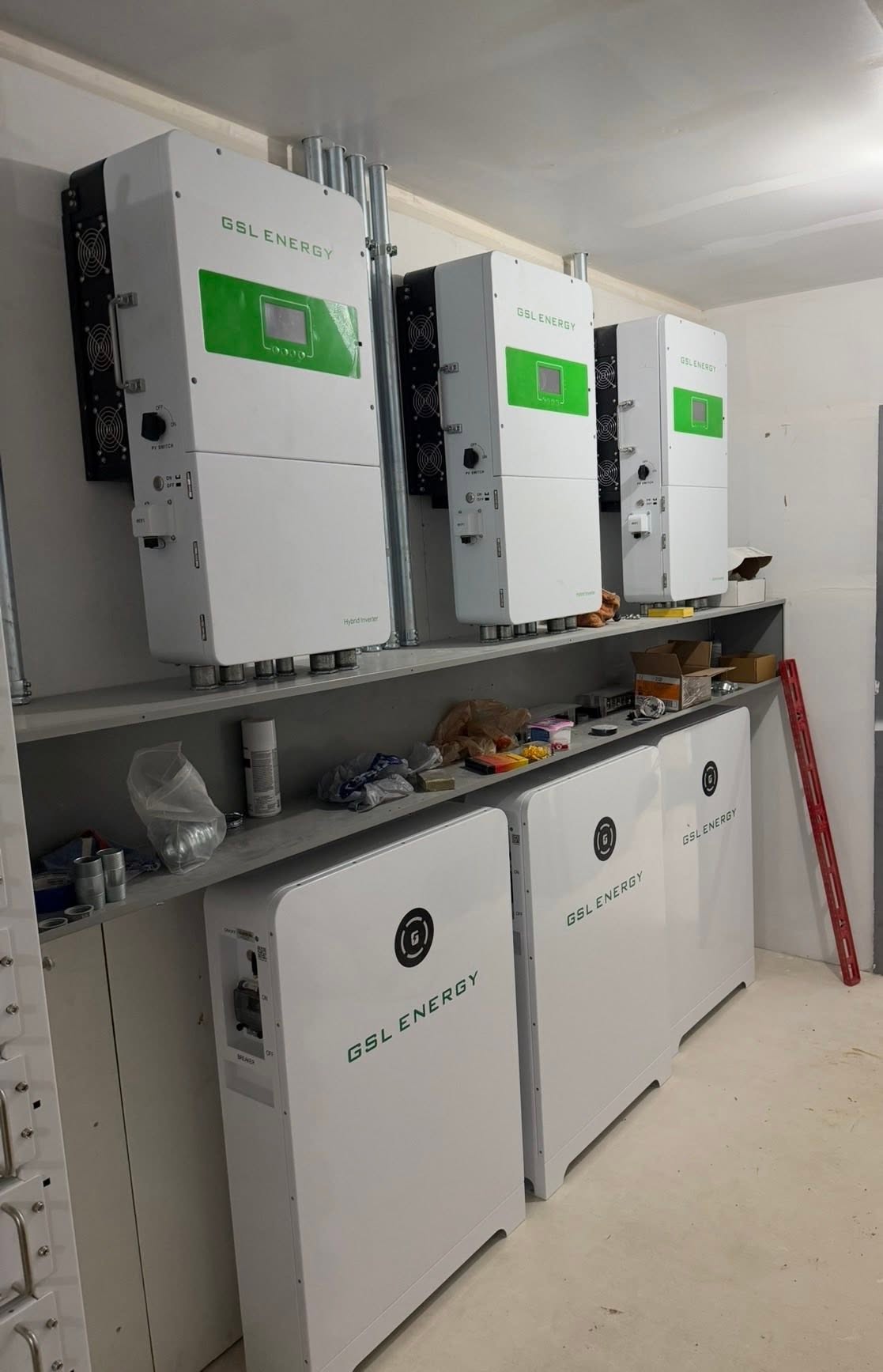 GSL Energy hybrid inverters installed at THE STACK
